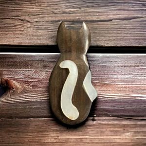 New! ☆ Balinese Handmade Cat Pin For Bags, Clothes, Etc.!